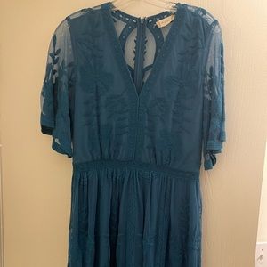 Altar’D state blue lace dress size large